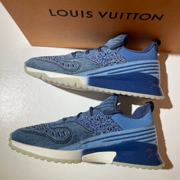 Louis Vuitton  藍色慢跑鞋