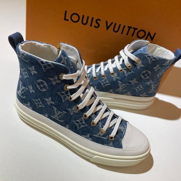 Louis Vuitton 高筒牛仔荖花