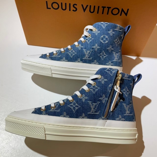 Louis Vuitton 高筒牛仔荖花