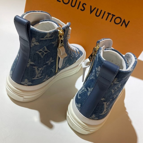 Louis Vuitton 高筒牛仔荖花