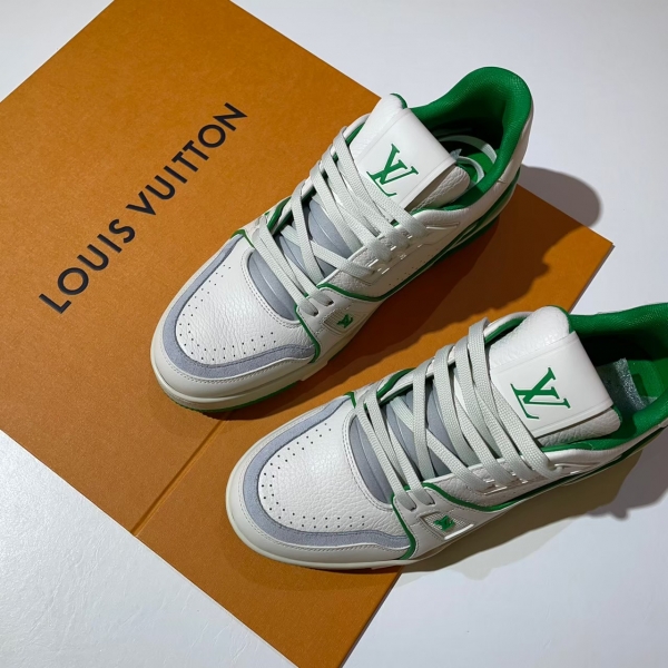 Louis Vuitton 綠色Trainer運動鞋