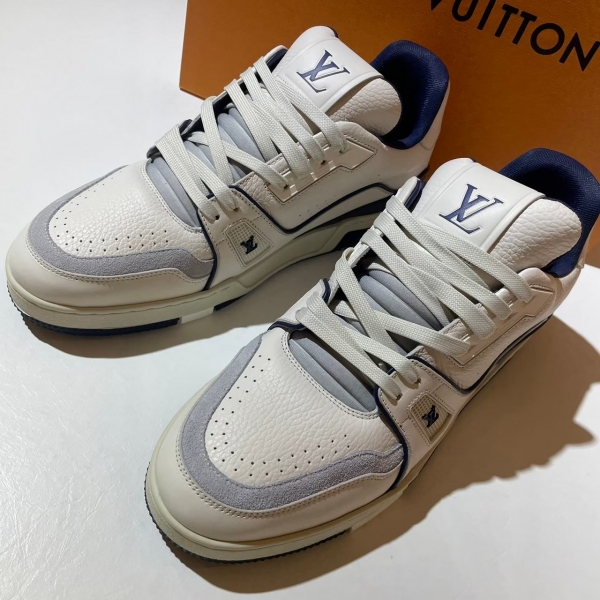 Louis Vuitton  海軍藍Trainer運動鞋