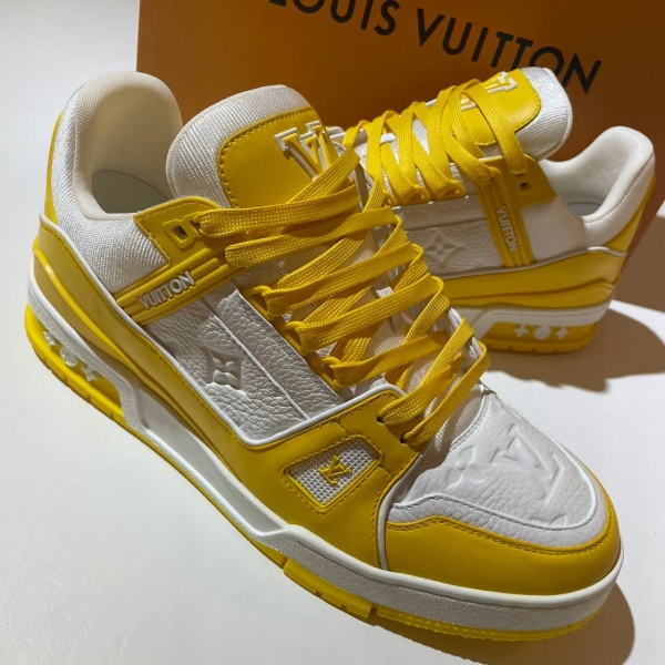 Louis Vuitton  黃色Trainer運動鞋