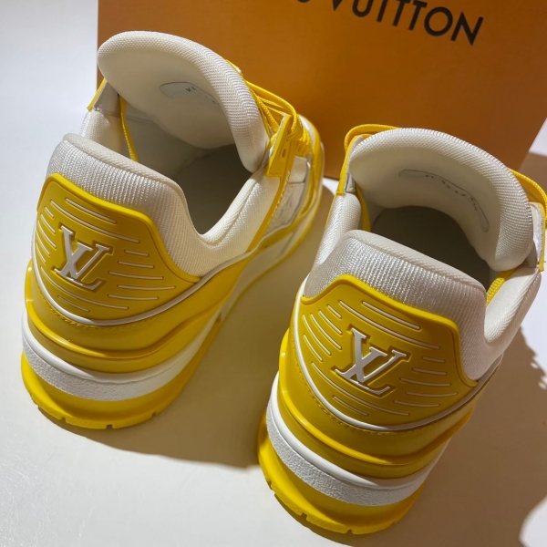 Louis Vuitton  黃色Trainer運動鞋