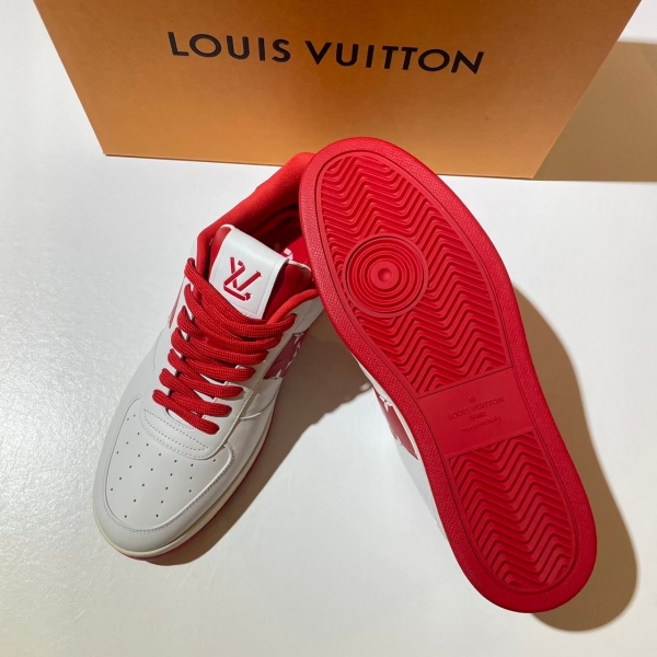 Louis Vuitton  RIVOLI 紅白運動鞋