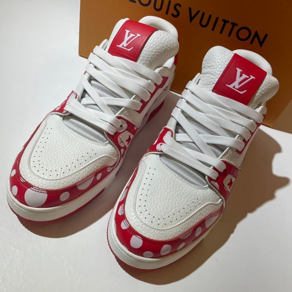Louis Vuitton   LV X YK LV紅白運動鞋