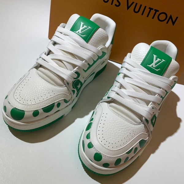 Louis Vuitton   LV X YK LV運動鞋綠白