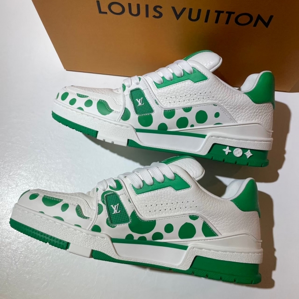 Louis Vuitton   LV X YK LV運動鞋綠白